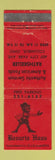 Matchbook Cover - Bavaria Haus German Columbus OH WEAR