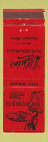 Matchbook Cover - Chef Wilhelm's Hof Brau Haus Ogunquit ME WEAR