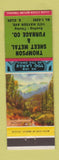 Matchbook Cover - Thompson Sheet Metal Furnace East Clevealnd OH WEAR