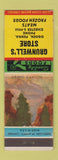 Matchbook Cover - Grunwell's Store Ogden PA