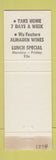 Matchbook Cover - El Charro Mexican Restaurant San Jose CA WEAR