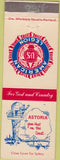 Matchbook Cover - Matchbook Cover American Legion Astoria OR
