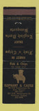 Matchbook Cover - Elephant and Castle Portland OR
