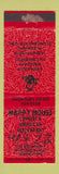 Matchbook Cover - Happy House Chinese Restaurant Wisconsin Dells WI WEAR