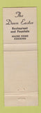 Matchbook Cover - Down East Motel Yarmouth ME