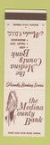 Matchbook Cover - Medina County Bank OH