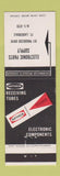 Matchbook Cover - Raythoen Electronic Tubes radio Fort Lauderdale FL