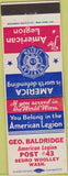 Matchbook Cover - Matchbook Cover American Legion Sedro Woolley WA