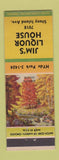 Matchbook Cover - Jim's Liquor House Chicago IL