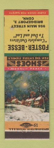 Matchbook Cover - Foster Besee Men's Clothes Bridgeport CT WEAR