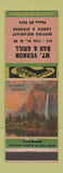 Matchbook Cover - Mount Vernon Bar Grill