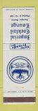 Matchbook Cover - Imperial Cocktail Lounge Reynosa Mexico