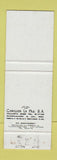 Matchbook Cover - Imperial Cocktail Lounge Reynosa Mexico