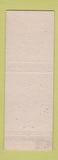 Matchbook Cover - Sidney Baker Stat erep Election