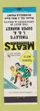 Matchbook Cover - Tinsley's IGA Grocery Russells Point OH