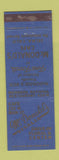 Matchbook Cover - McDonald's Cafe Visalia CA Selma WEAR