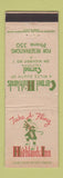 Matchbook Cover - Highlands Inn Carmel CA WORN