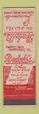 Matchbook Cover - BEdell's Restaurant Sacramento CA #2