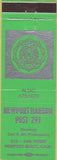 Matchbook Cover - Matchbook Cover American Legion Newport Beach CA green