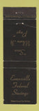Matchbook Cover - Evansville Federal Savings  WEAR