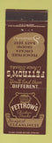 Matchbook Cover - Fettrow's Restaurant Cloverleaf OH Harrisburg PA