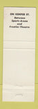 Matchbook Cover - Kay's Cathay Restaurant San Diego CA Chinese WEAR