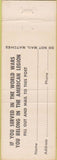 Matchbook Cover - Matchbook Cover American Legion Newport Beach CA yellow