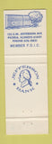Matchbook Cover - Jefferson Bank  Peoria IL WEAR