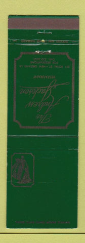 Matchbook Cover - Andrew Jackson Restaurant New Orleans LA