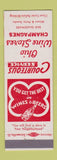 Matchbook Cover - Ohio Wine Stores Champagne