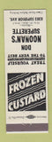 Matchbook Cover - Don Noonan's Superette Frozen Custard