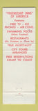 Matchbook Cover - Circle 7/11 Motel San Diego CA