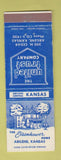 Matchbook Cover - Dwight Eisenhower Home Abilene KS United Trust