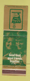 Matchbook Cover - Holiday Inn Good Food