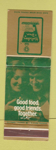 Matchbook Cover - Holiday Inn Good Food