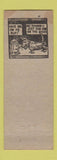 Matchbook Cover - Sam's Lunch Evansville IN WEAR