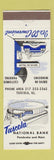 Matchbook Cover - Tuscola National Bank IL