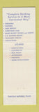 Matchbook Cover - Tuscola National Bank IL