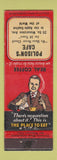Matchbook Cover - Polison's Cafe Wenatchee WA WEAR