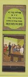 Matchbook Cover - Shell Inn Cafe Bar Morgan City LA WORN
