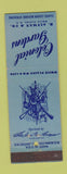 Matchbook Cover - Colonial Gardens B Altman and Co White Plains NY DD Bean