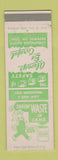 Matchbook Cover - Safety Throw Trash In Cans Paper Calmenson