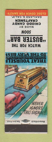 Matchbook Cover - Buster Bar Oakland CA WEAR