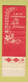 Matchbook Cover - Scandia Restaurant Hollywood CA WORN