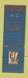 Matchbook Cover - Lombardy New York City WORN