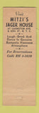 Matchbook Cover - Jager House Restaurant New York City