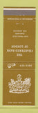 Matchbook Cover - Chartered Bank of London San Francisco Los Angeles Oakland CA