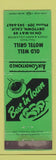 Matchbook Cover - Old Well Motor Grill Drytown CA WEAR