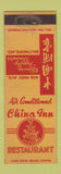 Matchbook Cover - China Inn Chinese Baltimore MD WEAR