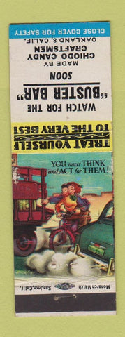 Matchbook Cover - Buster Bar Oakland CA WEAR
